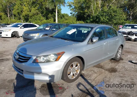 2012 Honda Accord 2.4 Se из США, поврежденный, VIN 1HGCP2F65CA125740